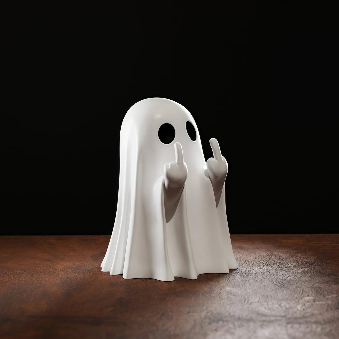 Cheeky Halloween Ghost Figurine