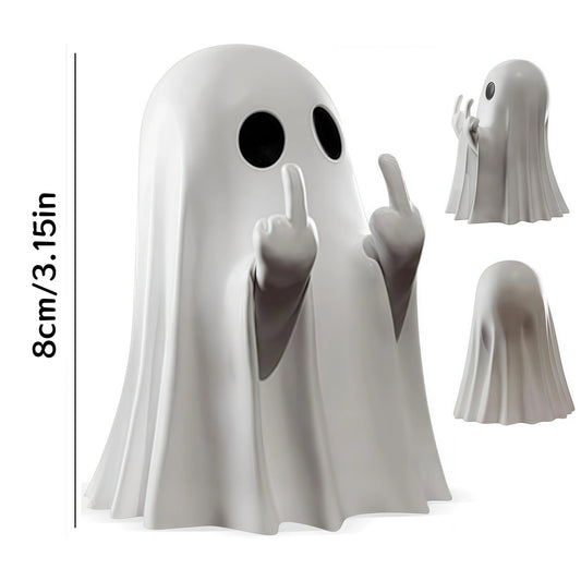 Cheeky Halloween Ghost Figurine